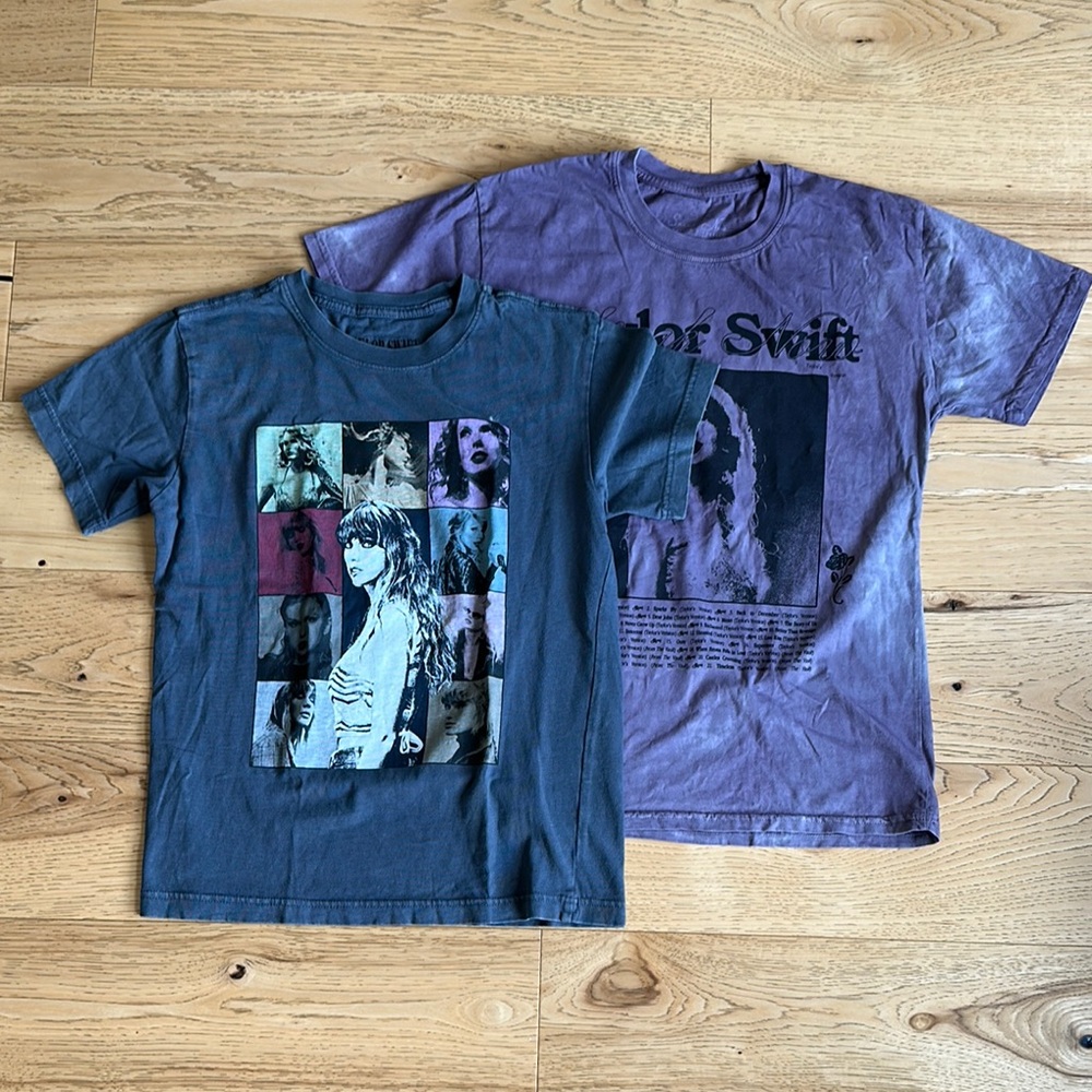 Taylor Swift Eras Tour and Speak Now tees